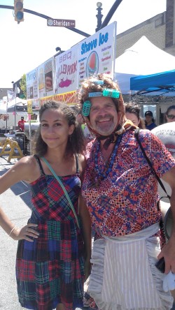 Livi and this gorgeous Buscia....yeah, it's like that.